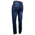 thumbnail image 4 of JuicyTrendz Men’s Motorcycle Adventure Riding Pants – Motorbike Jeans with Knee and Hip Protective Pads Mid-Blue W32-L30, 4 of 4