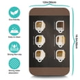 thumbnail image 5 of Exceptional 19.5x12in Coffee Mat - Rubber-Backed, Hides Stains, Countertop Friendly, Diatom Mud, Absorbent Coffee Drying Mat, Perfect Coffee Bar Accessory, 5 of 7