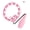 Pink-L, variant on ABS Fitness Hoop With Anti-Drop Design, 12 Detachable Nodes & Customizable Fit For All Levels