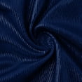 thumbnail image 3 of Sparkly Metallic Side Slit Flowy A-Line Mini Dress Women's Round Neck Puff Sleeve High Waist Ruched Dress Eye-Catching for Spring Summer Parties, 3 of 6