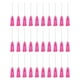 thumbnail image 1 of Uxcell 100Pcs 25G Agujas de Dispensación con Luer Lock, Tubo de Aguja de PTFE Flexible de 1" Color Rojo, 1 of 6
