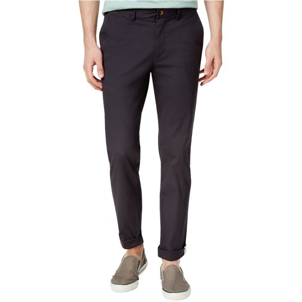 Ben Sherman Pantalones chinos elásticos para hombre, color azul, 40 W x  32 L Ben Sherman chino - Main Image