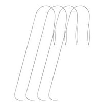 HEMLBOYW 15.5cm Beading Needle Bead Needle Big Eye Beading Needle Set for Beads Jewellery Making Embroidery Needle 4PCS