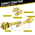 thumbnail image 3 of 1 3/8" PTO Drive Shaft & SlipClut-ch 31.5"-41" 6 Spline Both Ends PTO FrictionClut-ch Carburized Steel Tractor SlipClut-chfor Bush Hog/Finish Mower/Rotary Cutter, 3 of 8