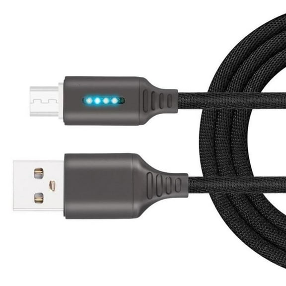 lanema USB Cable USB to USB C Cable Type C Fast Charging Cord with LED Light Replace