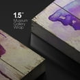 thumbnail image 4 of wall26 Canvas Print Wall Art Purple Watercolor Butterfly on Wood Panels Nature Wilderness Digital Art Realism Chic Colorful Multicolor Ultra for Living Room, Bedroom, Office - 12"x18", 4 of 5