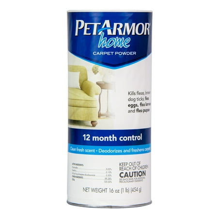 PetArmor Home Carpet Powder, Fresh Scent, 16