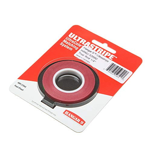 Hangar 9 UltraStripe, True Red 1/4", HANU83560