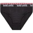 thumbnail image 2 of Ecko Unlimited. Lightweight Soft Mens 5 Pack of Low Rise Briefs Super Soft Elastic Waistband 100% Cotton Black 2 Size Medium, 2 of 2