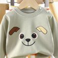 thumbnail image 5 of NOLDARES Toddler Baby Boy Girl Fall Winter Outfit Checkered Patchwork Long Sleeve Sweatshirt Pullover Tops Jogger Pants 2Pcs Clothes Set Size:1-2 Y,AG, 5 of 5