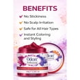 thumbnail image 2 of Odeon Professional Temporary Hair Color Wax – CRIMSON Red Styling Wax for Men & Women, Washable Hair Dye, No Ammonia No Peroxide, Instant Color & Flexible Hold, 4.23 oz (120 g), 2 of 9