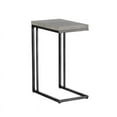 thumbnail image 2 of Sunpan Sawyer 12" Rectangular Modern Concrete and Metal End Table in Gray, 2 of 3