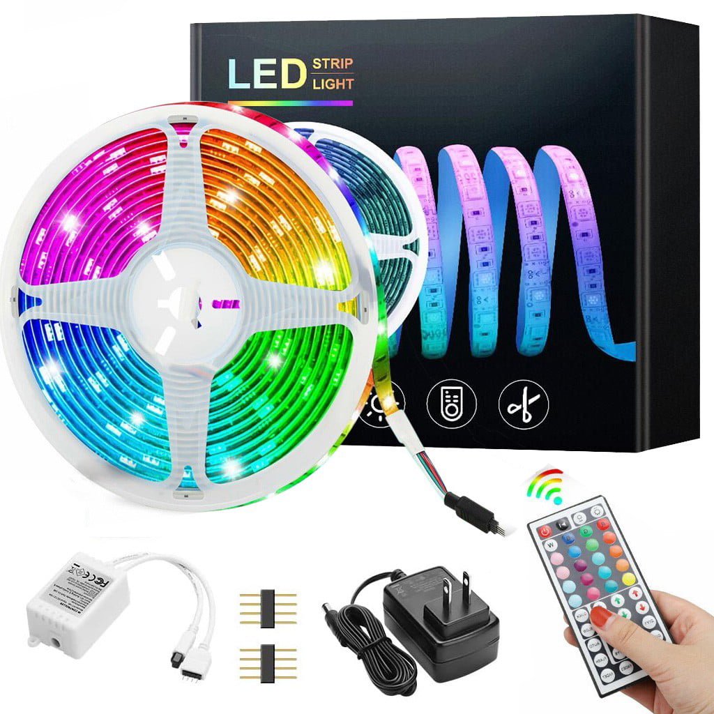 LED Strip Lights 16.4ft RGB Led Room Lights 5050 Led Tape Lights Color Changing