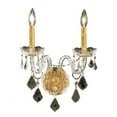thumbnail image 2 of Elegant Lighting 7831W2G-EC 13 W x 15 H in. Alexandria Collection Wall Sconce - Gold Finish, Elegant Cut, 2 of 2