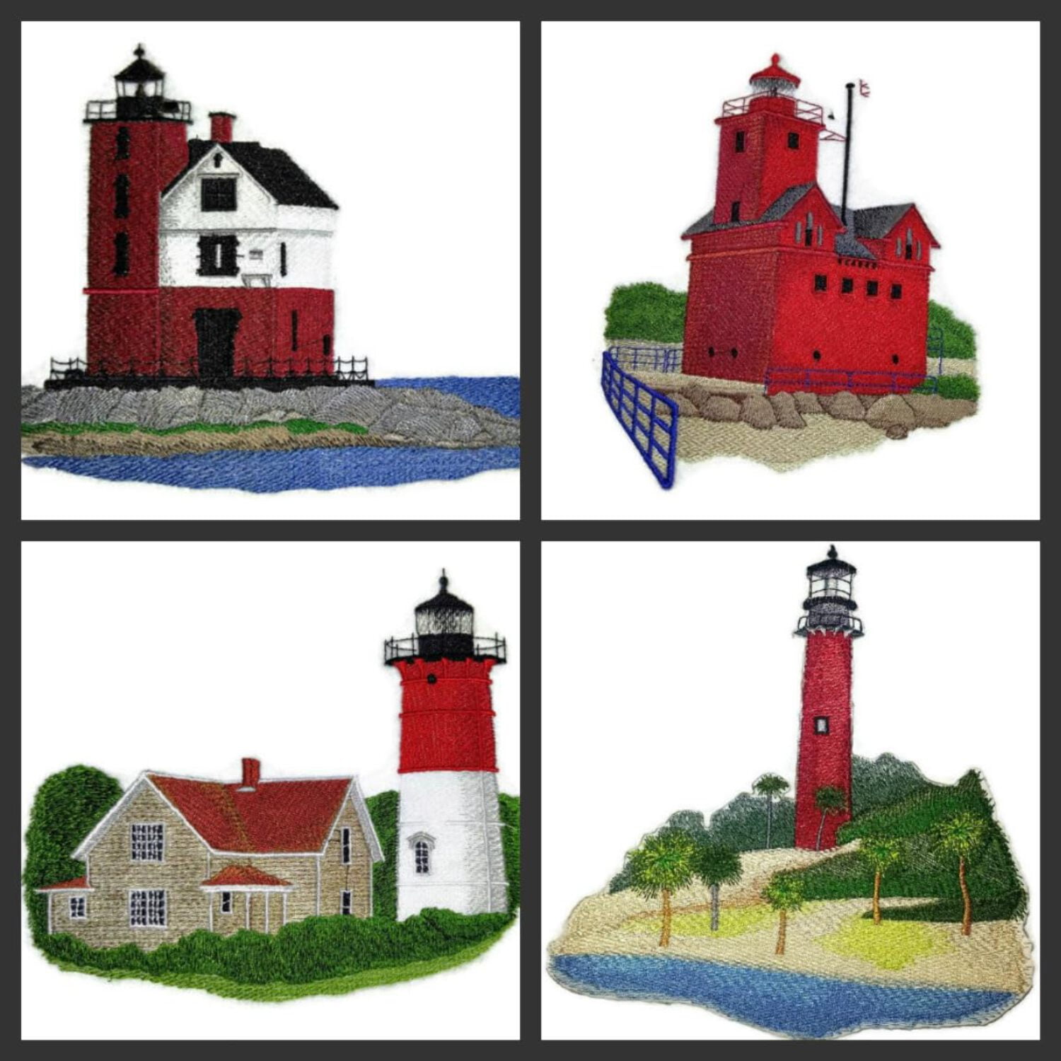 Captain I See The Light Custom and Unique Lighthouse [ St. Augustine Lighthouse (Florida) ] Embroidered Iron on/Sew (5.85" x 8.14")
