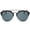 Black/Smoke, variant on Dasein Semi Rimless Polarized Sunglasses Women Men Retro Sunglasses