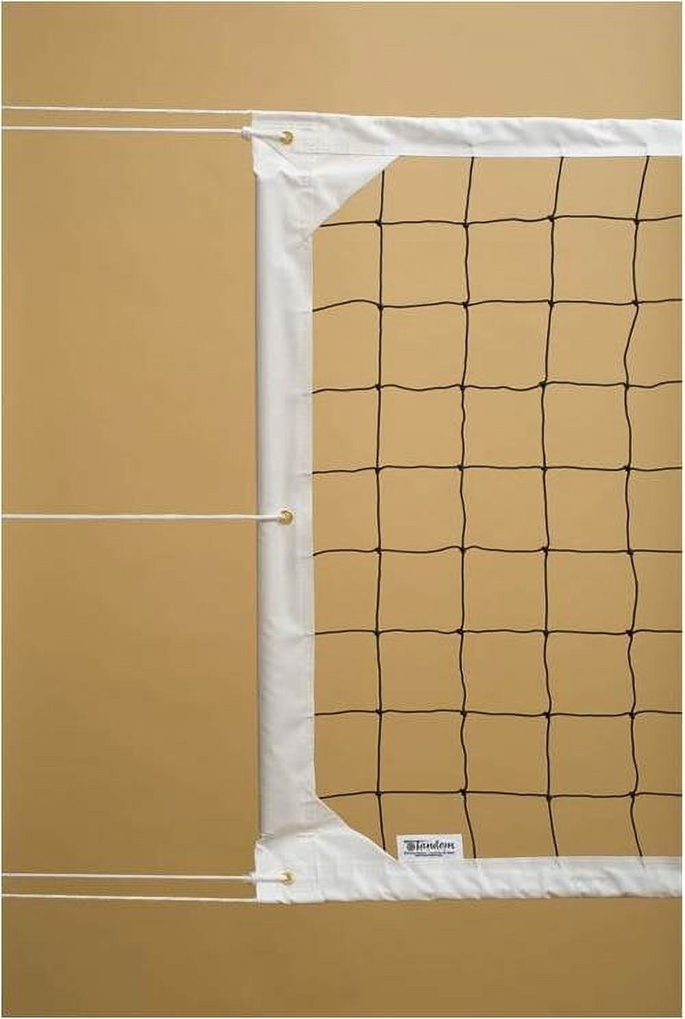 Tandem 39" Competition Cable Volleyball Net