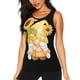 thumbnail image 1 of Fotbe Sunflower Gnomes 3 Blusas Sin Mangas para Mujer – Estilo Casual, Corte Suelto, Slim-Fit, Cuello Redondo Deportivo, Tops de Verano para Gimnasio y Yoga-X-Large, 1 of 7