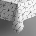 thumbnail image 5 of Black White Checkerboard Checkered Pattern Square Tablecloth,Waterproof Square Table Cover,Wipeable Spillproof Washable Table Cover for Home Kitchen Party Decor 42"X42"(107x107cm), 5 of 6