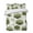 Green, variant on Turquoise Marble Summer Quilt Set Twin Size, Soft Microfiber Quilted Bedding Set with 2 Pillow Shams, Gold White Geometric Hexagon Modern Lightweight All Season Bedspread Coverlet for Bedroom 68"x86"