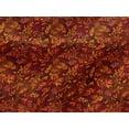 thumbnail image 4 of oneOone Viscose Jersey Brown Fabric Batik Fabric For Sewing Printed Craft Fabric By The Yard 60 Inch Wide - K8, 4 of 5