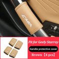 thumbnail image 3 of LINNUNU Funda protectora para manija interior de puerta de coche Geely Boyue L, funda protectora de cuero, accesorios para manijas Starray Atlas II, 3 of 5