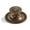 Antique Brass, variant on 2 Pack 2.5 Inch Oil Rubbed Bronze Cabinet knobs with Backplate,Vintage Backplate for Cabinet knobs and Drawer knobs, Bi-Fold Door Knobs