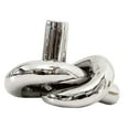 thumbnail image 4 of Estatua de cerámica de nudo irregular, estética contemporánea, manualidades creativas para Plata, 4 of 9
