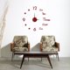 thumbnail image 3 of Tmvgtek Pegatinas De Reloj De Pared 3D Aguja De Cuarzo Espejo Acrílico Diy Art Horologe (Rojo) Tmvgtek Para estrenar, 3 of 9