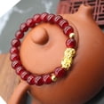 thumbnail image 2 of Pulsera de cuentas chinas Pixiu, pulsera de la suerte y la riqueza, ideal como regalo para hombres, mujeres y parejas., 2 of 5