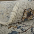 thumbnail image 6 of Feizy Kaia Transitional Floral & Botanical, Ivory/Orange/Blue, 7'10" x 9'6" Area Rug Sheen Casual Damask Floor Rug for Living room Bedroom, 6 of 8
