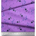 thumbnail image 3 of Soimoi Tissu Viscose Georgette Avion, Fil Guitare & Notes Instrument de Musique Tissu Imprimé 1 Yard 42 Pouces de Large, 3 of 3