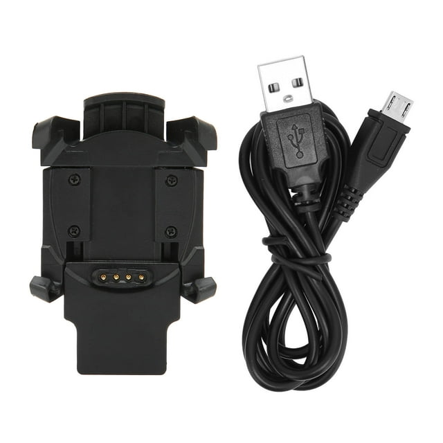 USB Charging Dockfor Descent Mk,Charger Compatible for Garmin Smart Watch USB Charger Smart Watch Charging Cable Clip Dock Multi-Functional