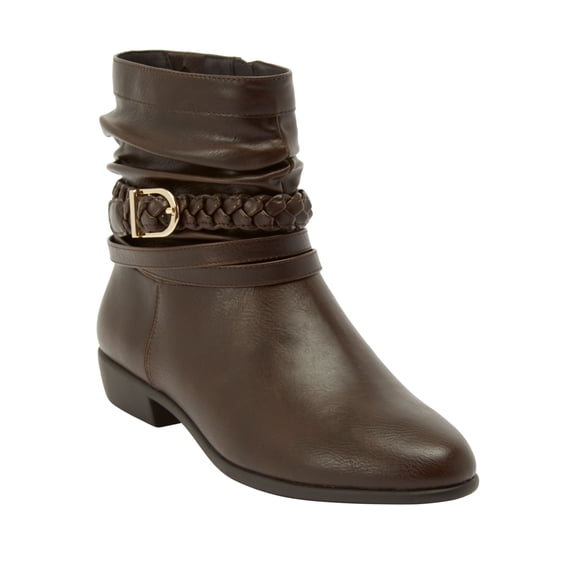 Comfortview Mickey Slouch Bootie Short Ankle Boot Women's Winter Shoes (Wide Widths Available)