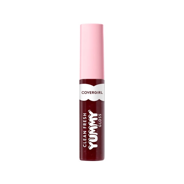 COVERGIRL Clean Fresh Yummy Gloss infused with Hyaluronic Acid and naturally-derived Antioxidants, clean, vegan and gluten-free