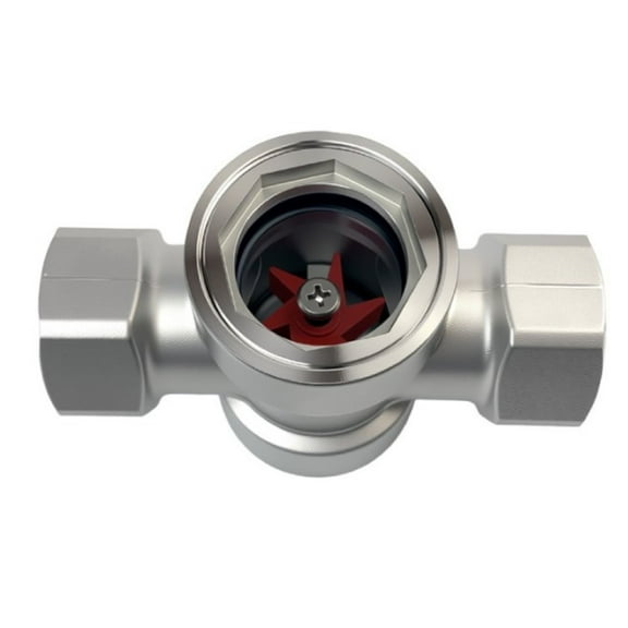 304 Stainless Steel Water Flow Indicator For Pipeline Monitoring Sight Glass