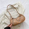thumbnail image 1 of Bolso pequeño con cadena popular para mujer, nuevo bolso bandolera de hombro combinable con todo, versión coreana, para invierno de 2025., 1 of 5