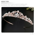 thumbnail image 4 of Miangastore Rhinestone Crown Headband High-end Hair Decoration for Girls 1Pack, 4 of 8