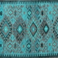 thumbnail image 1 of Ahgly Company Indoor Square Persian Light Blue Traditional Area Rugs, 6' Square, 1 of 4