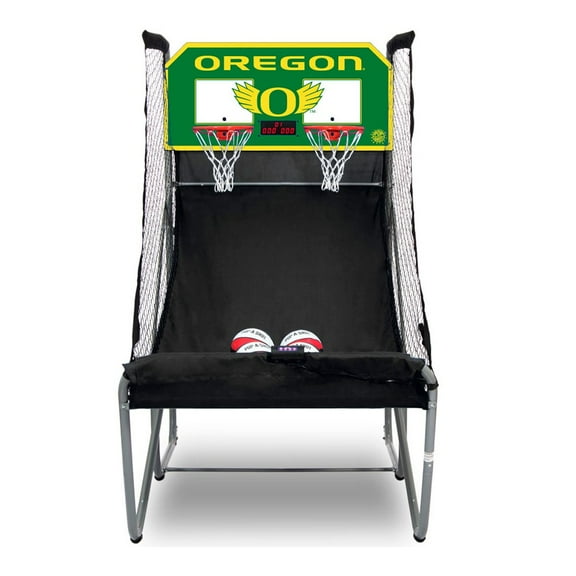 Pop-A-Shot Oregon Ducks Home Dual Shot Basketball Game