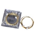 thumbnail image 4 of braveheart 6 Pieces Folk Guitar String Replacement Brass Hexagonal Steel Core Music Instrument Supplies Strings Set Adults Teenagers, 4 of 9