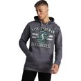 thumbnail image 1 of CFL Saskatchewan Roughriders Roughriders Rayures Gris Chiné Foncé Chandail à Capuchon 2X-Grand, 1 of 3