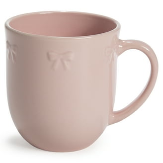 SCM Designs Stoneware Textured Mug white with Nestle Cocoa and