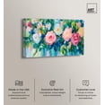 thumbnail image 2 of Blossoms of a Pink Dream Canvas Colorful Floral Art by Art Remedy, Gallery Wrapped, 30" x 20", 2 of 7