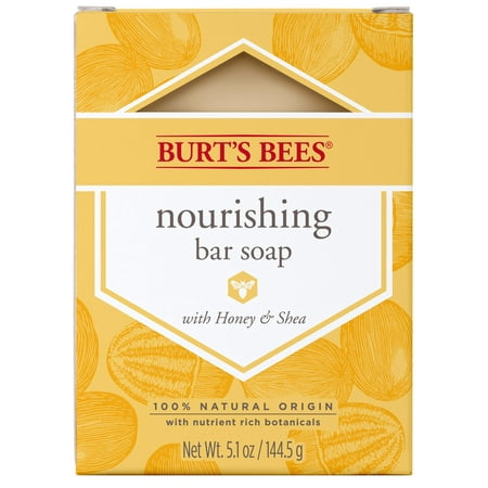 Burt's Bees Nourishing Bar Soap With Honey & Shea - 5.1 (Best Way To Get Rid Of Honey Bees)