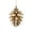 Gold, variant on Glitter Pinecone Christmas Ornament 3.94 Inch for Xmas Tree DIY Crafts Fall Party Decorations