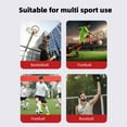 thumbnail image 3 of Basketball Protective Shorts Comfortable Shock Absorbing Thickened EVA Pants for Adults, 3 of 7
