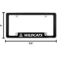 thumbnail image 4 of Arizona NCAA Wildcats (Set of 2) Chrome Metal License Plate Frames with Carbon Fiber Design, 4 of 6