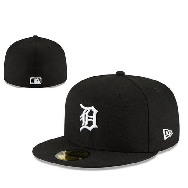 Kansas City Royals MLB Tapas Bordadas Detroit Tigers New York Mets Gorra De Algodón De Sellado Completo