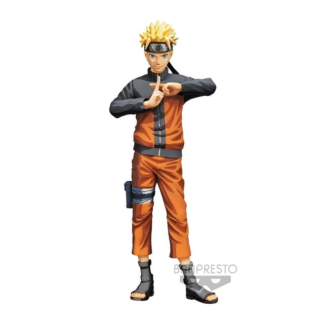 Banpresto Prize Figure Grandista Nero: Naruto Shippuden - Uzumaki Naruto Manga Dimensions Bandai Línea Grandista